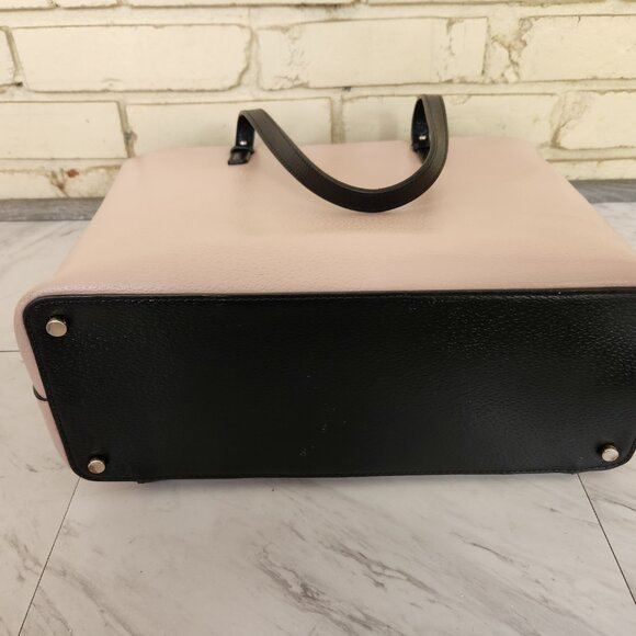 Kate Spade NY Grand Street Pink & Black Tote Bag Xl - Picture 7 of 16